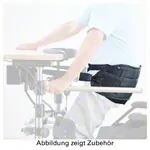 Patient belts with leg loops and ground for electric turning system