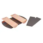 Pedalo foot and leg axis trainer foot roller, pair