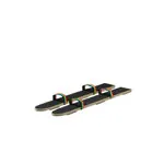Pedalo summer ski with foot strap for 2 people length 80 cm