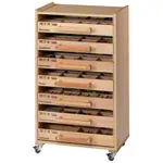 Pertra complete set including 7 suitcases and one suitcase-shelf cart, 2353-pcs.