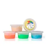 Physioflex therapy kneading mass, set: 85 g, 1x each extra soft, soft, medium, hard, extra hard