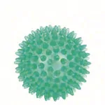 Reflex ball,  8 cm, green transparent