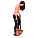 Retaining strap for BALANCO, adjustable from 58-84 cm, pair