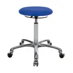 Rotatory stool exclusive with cushion and wheels