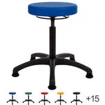 Rotatory stool standard with comfort cushion and glides