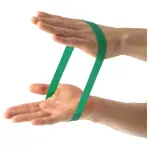 Rubber band, strong, green
