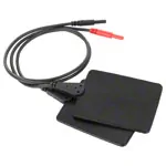 Rubber electrodes for electro-therapy equipment, 6x8 cm, 2 pieces