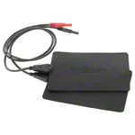 Rubber electrodes for electro-therapy equipment, 8x12 cm, 2 pieces