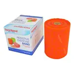 Sanctband resistance ribbon, 46 m x 15 cm, light, orange