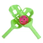 Scoop ball game skill game set
