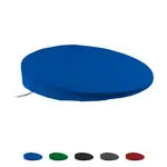 Seat bolsters with cotton cover round,  38x7 / 1 cm