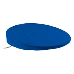 Seat bolsters with cotton cover round,  38x7 / 1 cm