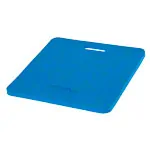 Seat cushion, 39x39x1.5 cm, blue
