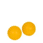Sensy ball,  10 cm, yellow, 2 pieces