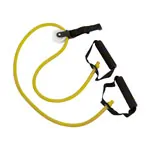 Shoulder Tube Pulley Set, lightweight, yellow
