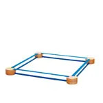 Slackspot Square, LxBxH 135,5x135,5x11 cm