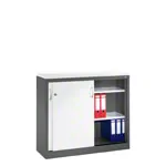 Slide door cupboard, HxWxD 100x120x40 cm