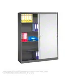 Slide door cupboard, HxWxD 195x160x50 cm