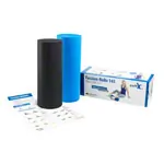SoftX fascia set, 2-piece roll, roll 145, blue / black