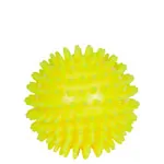 Spiky Massage Ball,  8 cm, neon-yellow, soft