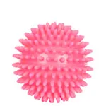 Spiky Massage Ball,  9 cm, neon- pink, soft