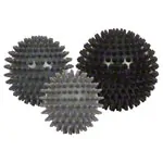 Spiky Massage Ball hard, Set of 3: 1x  8 cm,  9 cm,  10 cm