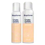 Image shows Spitzner bodycare set CremeGefhl, 2 pieces, 1x shower foam 1x body foam