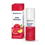 Image shows Spitzner shower foam EnergieBoost + gift wrap Von Herzen, 50 ml