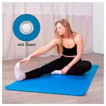 Sport-Tec Gymnastics Mat incl. lugs, LxWxH 180x100x1,5 cm