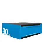 Sport-Tec Jumping Trainer Soft Plyo Box, 30 cm, stackable, blue