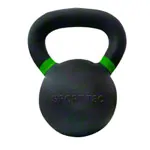 Product image: Sport-Tec Kettlebell Powdercoated, 14 kg, black/light green