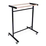 Image shows Sport-Tec Mat Cart Exklusiv XL 90 cm, holds up to 16 gymnastics mats, on wheels