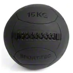Sport-Tec Wall Ball Robusta, 35 cm, 15 kg, black