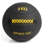 Sport-Tec Wall Ball Robusta, 35 cm, 3 kg, yellow