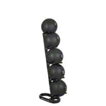 Sport-Tec slamball set 6 pcs, 12-30 kg incl. stand