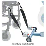 Stabiliser chocks for movement exerciser tigo 566