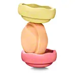 Stapelstein-set warm pastel, 3 pieces