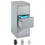 Suspension filing cabinet with 3 drawers, LxWxH 104x43,3x59 cm, single lane