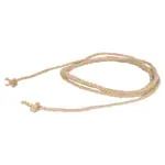 Swing rope made of hemp with reinforced centre, 280 cm