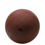 TOGU medicine ball made of Ruton,  28 cm, 2 kg, brown