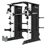 Image shows TUNTURI Platinum Full Smith/Functionaltrainer Selectorized - V-series