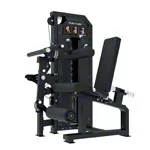 Image shows TUNTURI weight station Platinum Dual Leg Curl/Extension, V-series