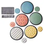 Tactile disc set Nordic: 5x large + 5x small