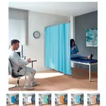 Telescopic sight protection 120 cm with curtain 175 cm