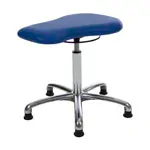 Therapy stool with cushion, exclusive with glides