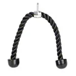 Image shows Triceps rope, black, 65 cm