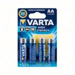 VARTA Mignon High Energy batteries, 1.5 V AA, 4 pieces