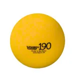 VOLLEY foam ball uncoated,  19 cm, yellow