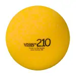 VOLLEY foam ball uncoated,  21 cm, yellow