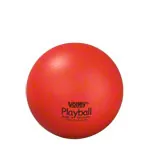 VOLLEY foam ball with elephant skin,  16 cm, red